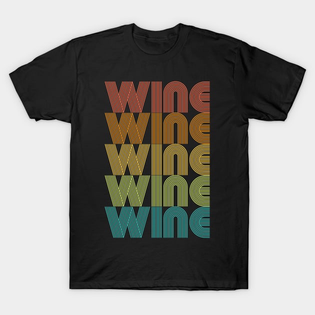 Vintage Wine T-Shirt by LotusTee